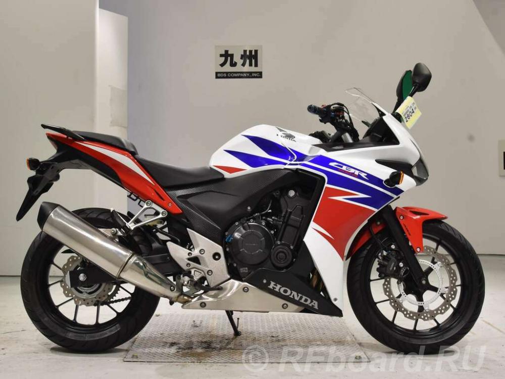 Мотоцикл спортбайк Honda CBR400R рама NC47 модификация спортивный гв 2 ....  Москва