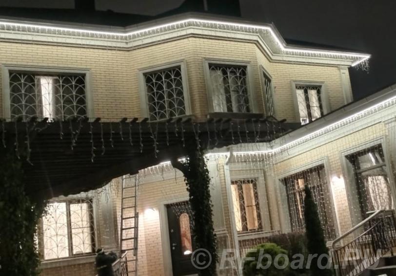 Украшение фасадов зданий гибким неоном Ростов-на-Дону. Ростовская область,  Ростов-на-Дону