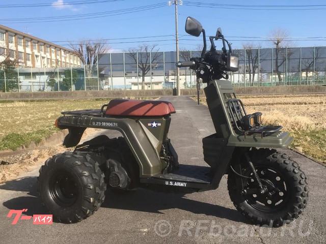 Скутер трайк Honda Gyro X-2 рама TD02 задний багажник.  Москва