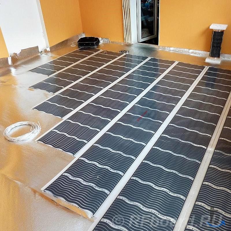 Пленочный тёплый пол Ace Floor с заземлением. Саратовская область,  Саратов